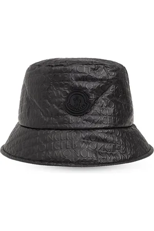Moncler Tilbehør, Dame, Sort, S, Nylon, Vendbar Polstret Bucket Hat