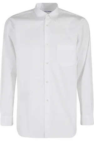 Comme des Garçons Skjorte, Herre, Hvid, M, Vævet skjorte