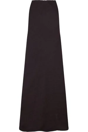 Cortana Nederdel, Dame, Brun, XL, Linned, Fania Maxi Nederdel