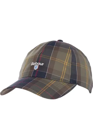 Barbour Tilbehør, Dame, Flerfarvet, ONE SIZE, Bomuld, Klassisk Tartan Sportskasket