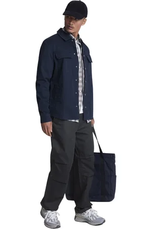 Lyle & Scott Bukser, Herre, Sort, W36 L32, Bomuld, Vasket Bomulds Lommebuks