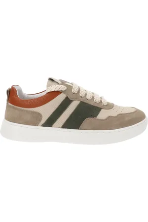 Gianfranco Ferré Sko, Herre, Flerfarvet, 40 EU, Læder, Læder Herresneakers Moderne Stil