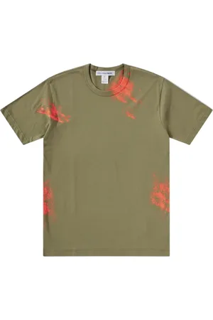 Comme des Garçons Top, Herre, Grøn, L, Bomuld, Shirt T-Shirt