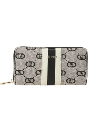 Liu Jo Tilbehør, Dame, Flerfarvet, ONE SIZE, Læder, XL ZIP Around Wallet