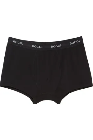 Boggi Milano Undertøj, Herre, Sort, M, Bomuld, Stretch Bomuldsjersey Boxershorts