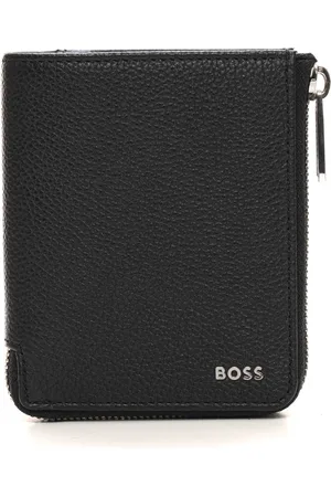 HUGO BOSS Tilbehør, Herre, Sort, ONE SIZE, Læder, Vertical Wallet