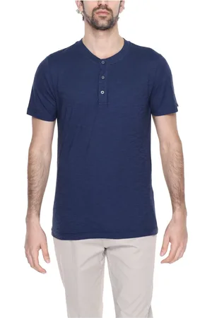 Liu Jo Top, Herre, Blå, S, Bomuld, Forår/Sommer T-shirt