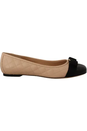 Salvatore Ferragamo Sko, Dame, , 35 1/2 EU, Læder, Varina Ballerina Sko
