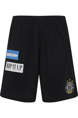 MARTINE ROSE Shorts, Herre, Sort, S, Sporty Fodbold Shorts til Mænd