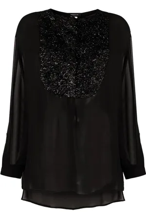 Fabiana Filippi Bluser & Skjorter, Dame, Sort, S, Bluse
