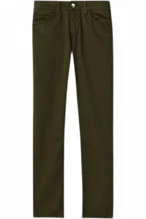 Liu Jo Jeans, Dame, Grøn, W30, Bomuld, Skinny Monroe Cotton Bukser