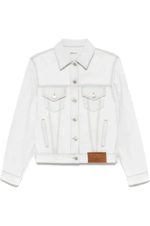 Bally Jakke, Dame, Blå, XS, Denim, Blå Kjole med Knapper og Lommer