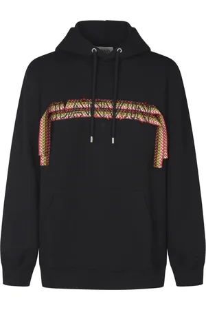 Lanvin Sweathshirts & Hoodies, Herre, Sort, S, Bomuld, Oversized Hættetrøje