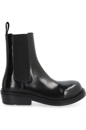 Bottega Veneta Sko, Dame, Sort, 42 EU, Fireman Chelsea Ankelstøvler