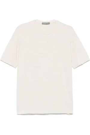 Daniele Fiesoli Top, Herre, , M, Linned, Creme Linned T-shirt