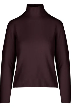 Bomboogie Strik, Dame, Brun, S, Uld, Sømløs Turtleneck