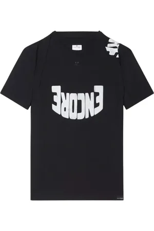 Courrèges Top, Herre, Sort, XS, Bomuld, Encore Bomulds T-shirt