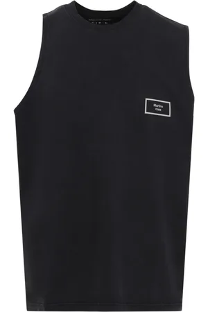 MARTINE ROSE Top, Herre, Sort, S, Logo Vest