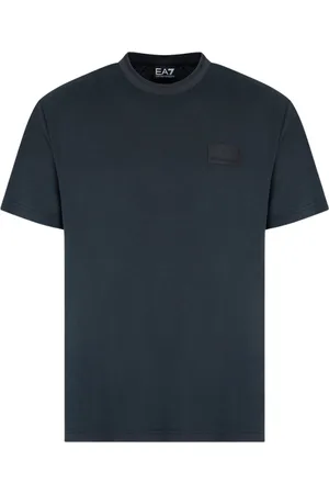 EA7 Top, Herre, Sort, S, Bomuld, T-shirt