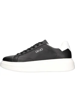 Liu Jo Sko, Herre, Sort, 43 EU, Læder, Sneakers Sort