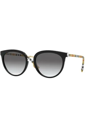 Burberry Tilbehør, unisex, Sort, 54 MM, Uld, Solbriller