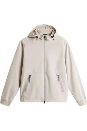 Woolrich Sweathshirts & Hoodies, Herre, , L, Uld, Soft Shell Full Zip Hoodie