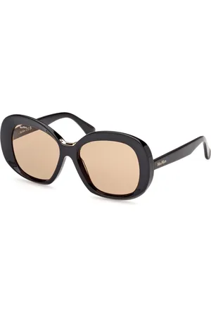 Max Mara Tilbehør, Dame, Sort, 55 MM, Edna Solbriller