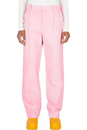 Botter Bukser, Dame, Lyserød, L, Polyester, Bredbenede bukser kollektion