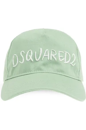 Dsquared2 Tilbehør, Dame, Grøn, ONE SIZE, Bomuld, Baseball Cap