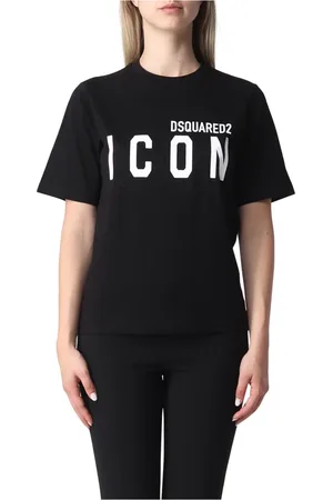 Dsquared2 Top, Dame, Sort, M, Uld, Stilfuld Skjorte