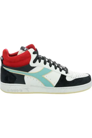 Diadora Sko, Herre, Hvid, 40 EU, Læder, Komfortable lave sneakers