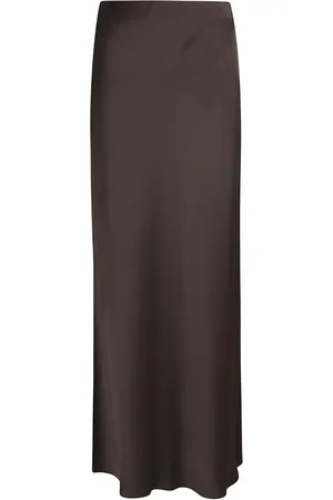 ERMANNO SCERVINO Nederdel, Dame, Brun, S, Elegant Maxi Nederdel
