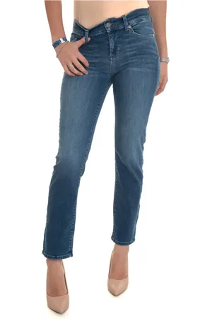 Liu Jo Jeans, Dame, Blå, W33, Bomuld, Premium Kvalitets Skinny Jeans
