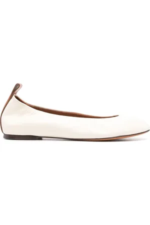 Lanvin Sko, Dame, , 38 EU, Uld, Stilfulde Ballerina Sko