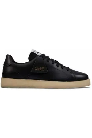 Clarks Sko, Herre, Sort, 44 1/2 EU, Læder, Tormatch Sneakers