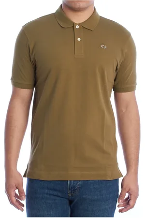 La Martina Top, Herre, Grøn, L, Short Sleeve Polo Shirt