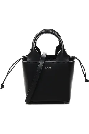D.A.T.E. Taske, Dame, Sort, ONE SIZE, Læder, Læder Cube Taske