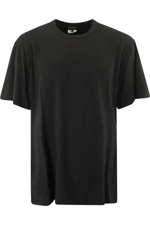 Comme des Garçons Top, Herre, Sort, L, Uld, Contrast Tank Top T-Shirt