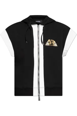 Dsquared2 Sweathshirts & Hoodies, Herre, Sort, XL, Bomuld, Sweatshirts & Hoodies