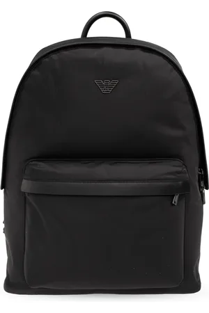 Emporio Armani Taske, Herre, Sort, ONE SIZE, Uld, Rygsæk