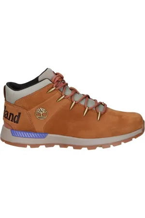 Timberland Sko, Herre, Brun, 43 EU, Læder, Snørestøvler