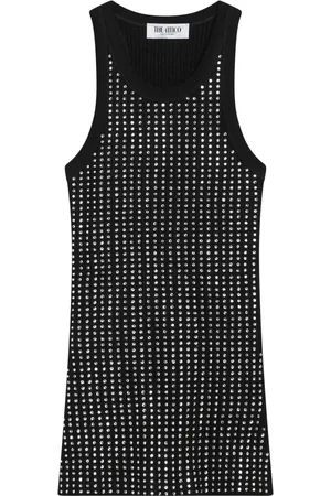 The Attico Top, Dame, Sort, S, Tyl, Stylish Body Drop2 Top