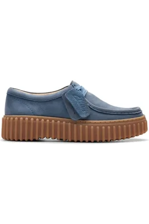 Clarks Sko, Dame, Blå, 35 1/2 EU, Torhill Bee Snøresko