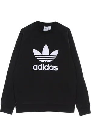 adidas Sweathshirts & Hoodies, Herre, Sort, XL, Bomuld, Klassisk Trefoil Crewneck Sweatshirt