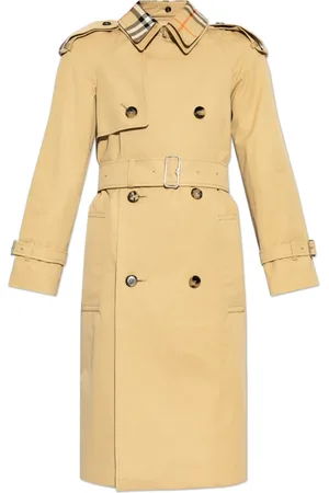 Burberry Frakke, Dame, , S, Bomuld, Cotton Trenchcoat