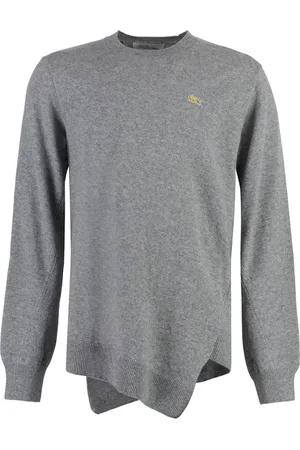 Comme des Garçons Strik, Herre, Grå, L, Uld, Uldsweater