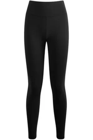 Sporty & Rich Bukser, Dame, Sort, L, Nylon, Bold Logo Leggings