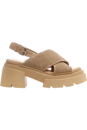 Elena Iachi Sko, Dame, , 35 EU, Suede, Suede Kryds Sandaler