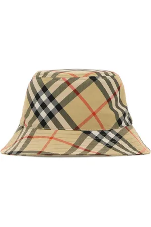 Burberry Tilbehør, Herre, , S, Uld, Bucket Hat med Vintage Check