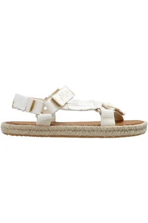 Maison Margiela Sko, Dame, , 41 EU, Bomuld, Elfenbensfarvede trekkingsandaler